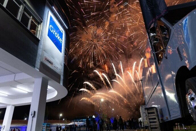 Fireworks for the 125th anniversary