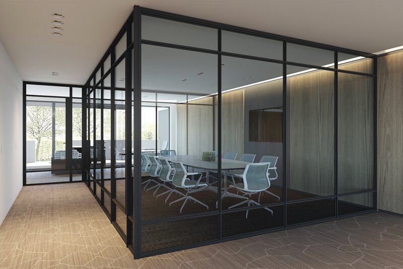 Loft system as room divider