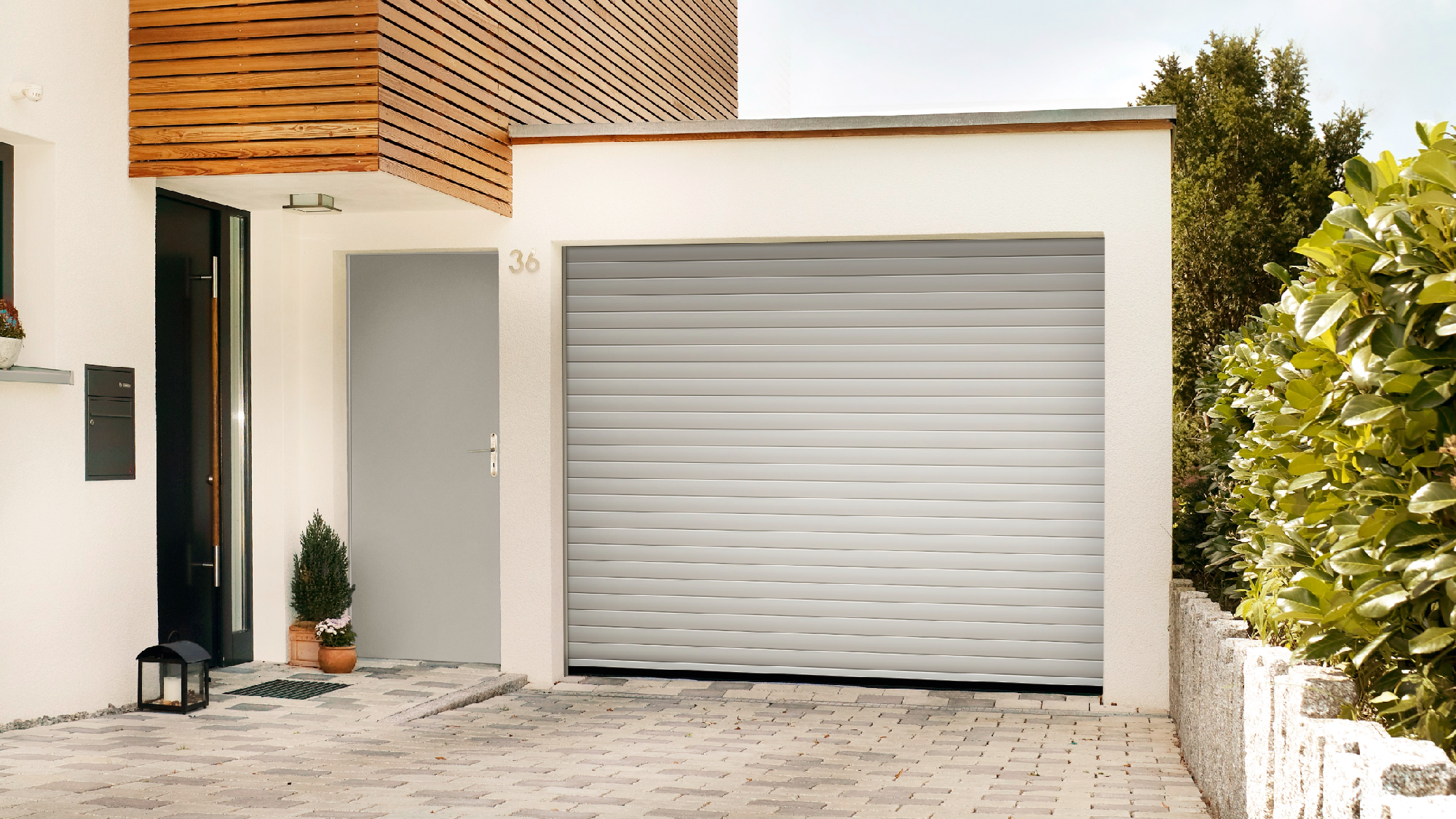 Rolltor aus Aluminium