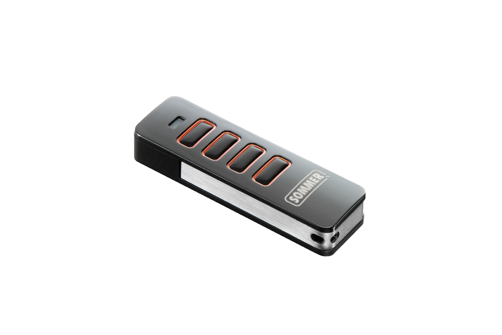 Open the front door via remote control