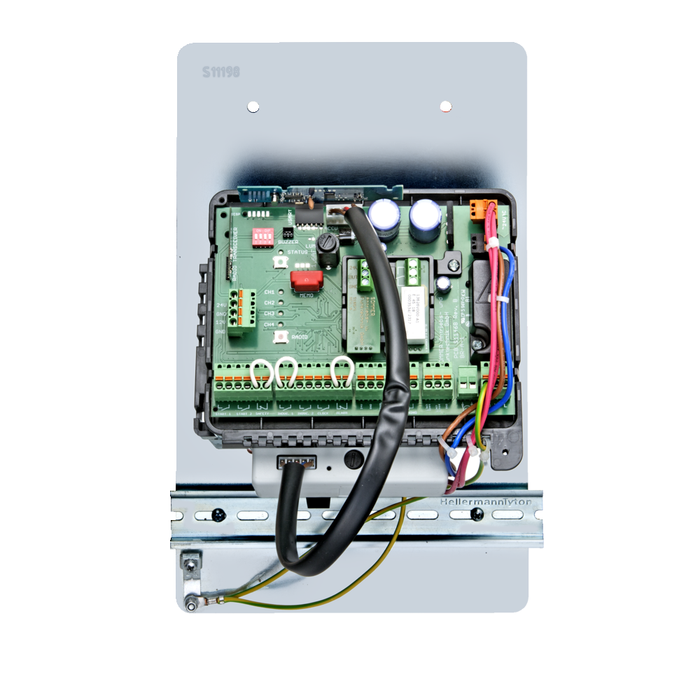 Ansicht Steuerung der elektrischen Schranken von SOMMER