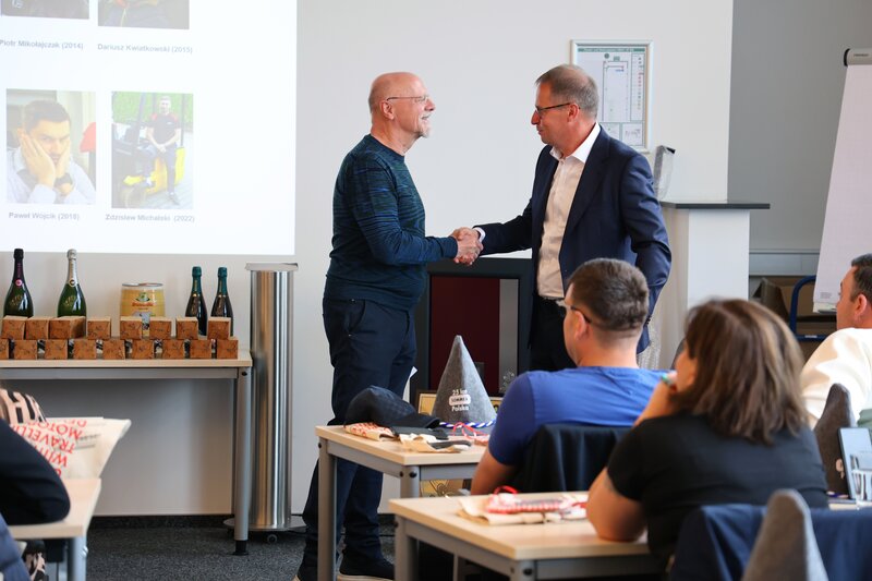 CEO Gerd Schaaf and Managing Director Wiktor Morawski