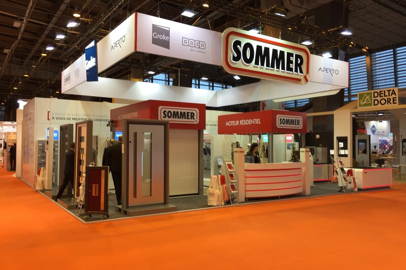 SOMMER France trade fair stand