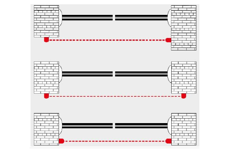 Two-wire photoelectric sensor