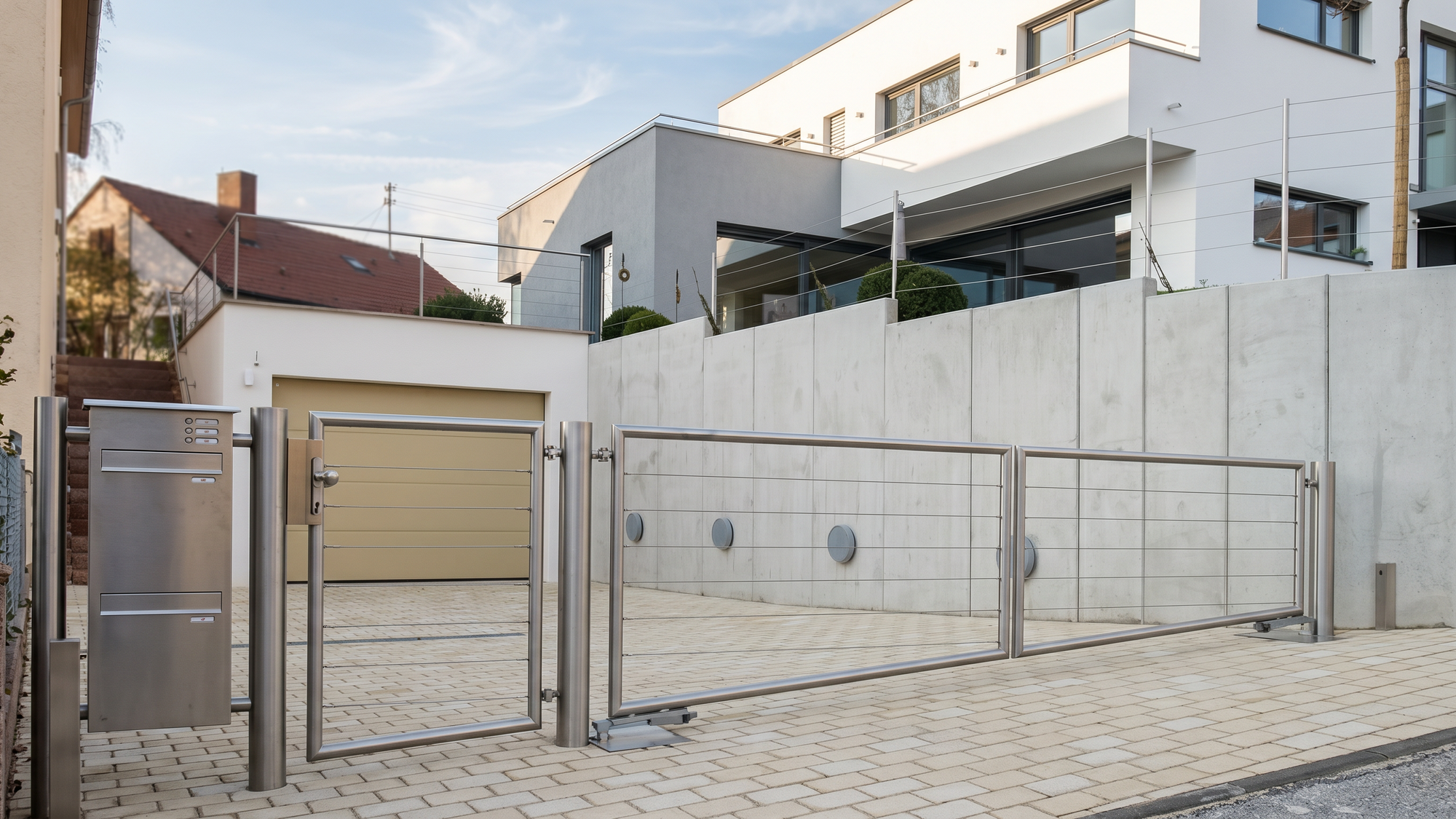 Swing gate operator twist UG
