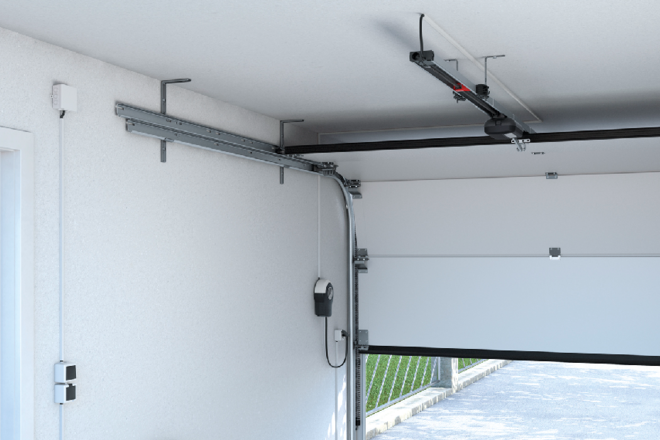 Garagentorantrieb vorne