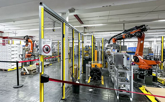Robotic system in production